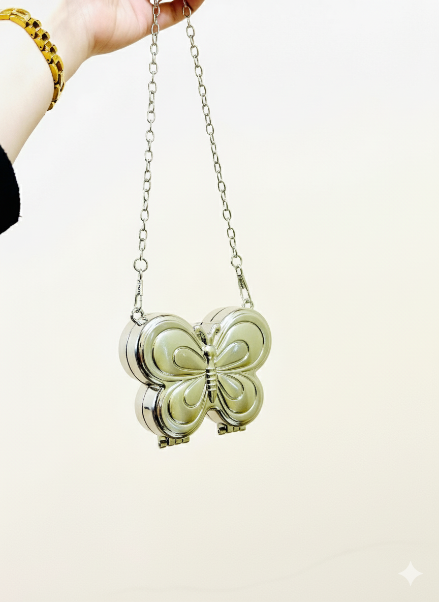 Butterfly metallic clutch