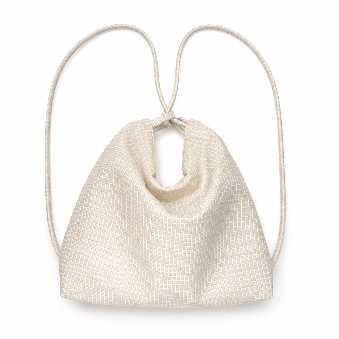 Letta - Convertible Tote & Backpack (Textured Beige)
