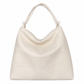 Letta - Convertible Tote & Backpack (Textured Beige)